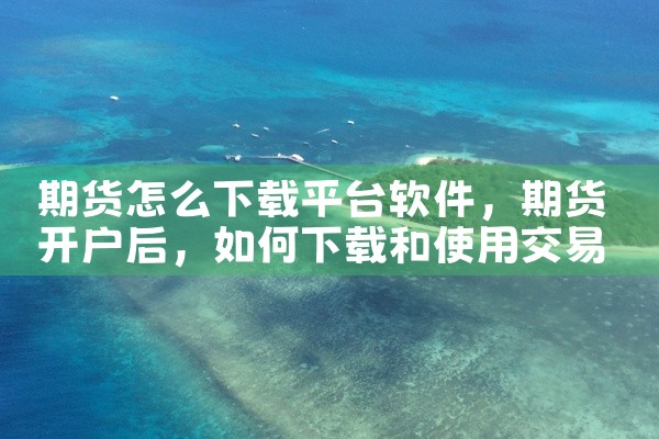 期货怎么下载平台软件