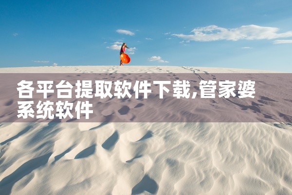 各平台提取软件下载