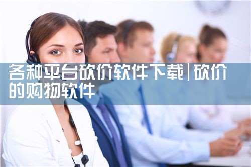 各种平台砍价软件下载